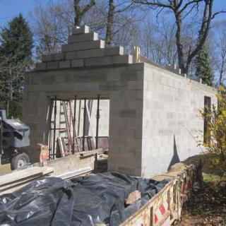 Photo d'un travail de maçonnerie